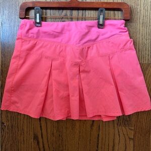 lululemon pink skirt size 0/2